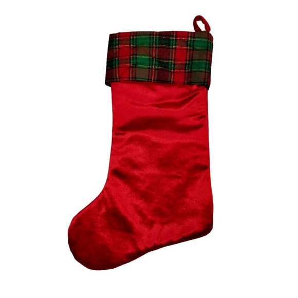 ASPCA Woof Boxer 18 in Red Christmas Stocking New - Picture 3 of 3